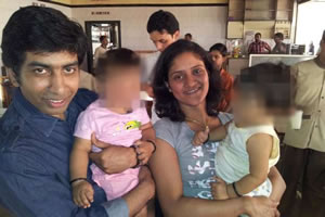 Faheem and Shilpa Vanoo and Family