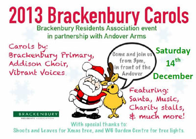 Brackenbury Residents Carol Concert