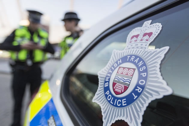 The British Transport Police officer was off duty at the time of the offence