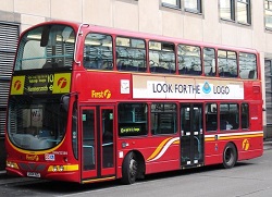 Number 10 Bus in Hammersmith