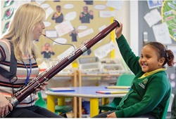 Music classes at Flora Gardens Primary School