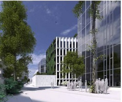 Image of extended Harrods offices in Hammersmith Road