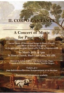 Il Corpo Cantante perform at St Peter's Church