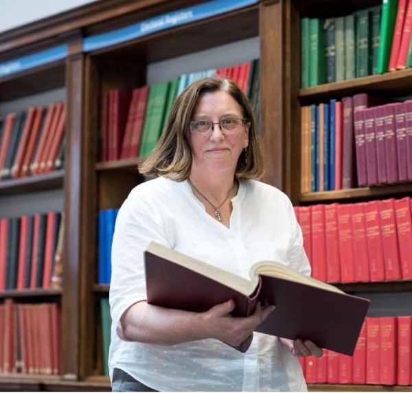 Kath Shawcross archivist at Hammersmith Library