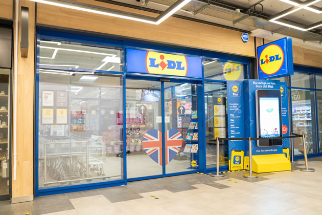 Lidl in Kings Mall Hammersmith