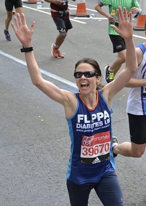 Marathon runner Philippa Cates