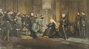 Queen Victoria's Last Ceremony by Henry Jamyn Brooks