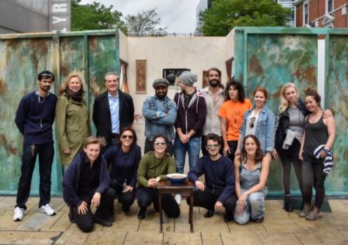 The team behind pop-up maze Routes