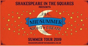 Shakespeare in the Squares logo