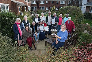 Residents at Sycamore House in Hammersmith