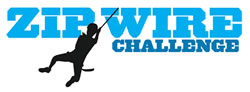 Zipwire challenge in Hammersmith