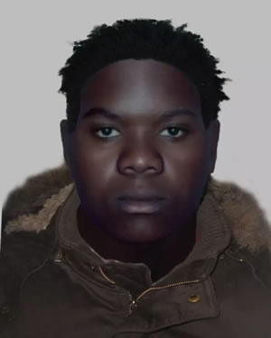 E-Fit Released of West Kensington Stabbing Suspect