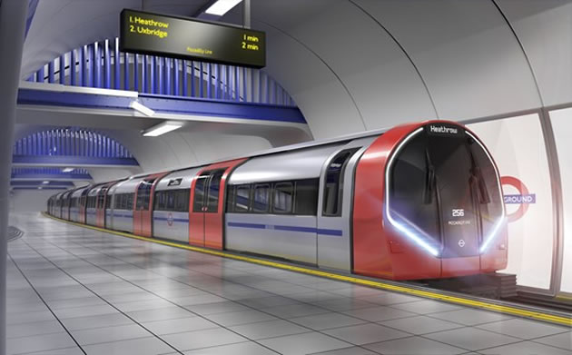 New Piccadilly line train design